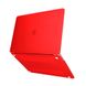 Пластиковый чехол iLoungeMax Soft Touch Red для MacBook Air 13" (M1 | 2020 | 2019 | 2018)