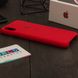 Силиконовый чехол красный для iPhone X