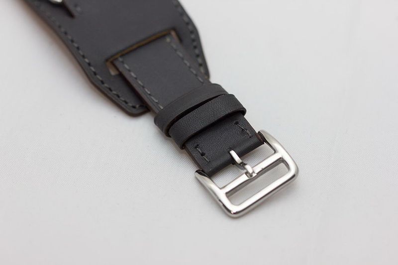 Купить Ремешок Coteetci W10 Hermes темно-серый для Apple Watch 38/40 мм по лучшей цене в Украине 🔔 ,  наш интернет - магазин гарантирует качество и быструю доставку вашего заказа 🚀