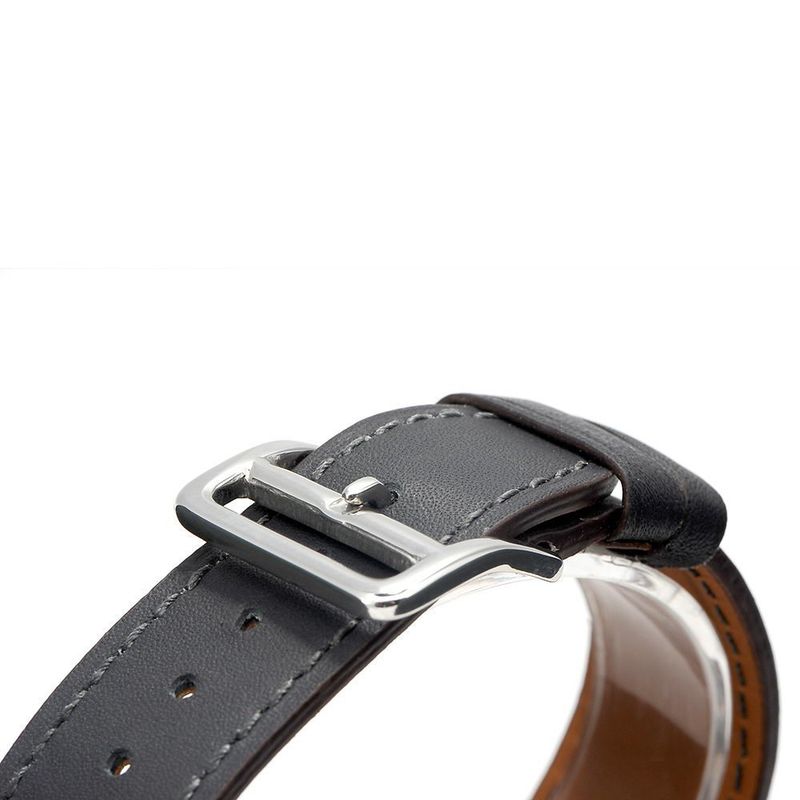 Купить Ремешок Coteetci W10 Hermes темно-серый для Apple Watch 38/40 мм по лучшей цене в Украине 🔔 ,  наш интернет - магазин гарантирует качество и быструю доставку вашего заказа 🚀