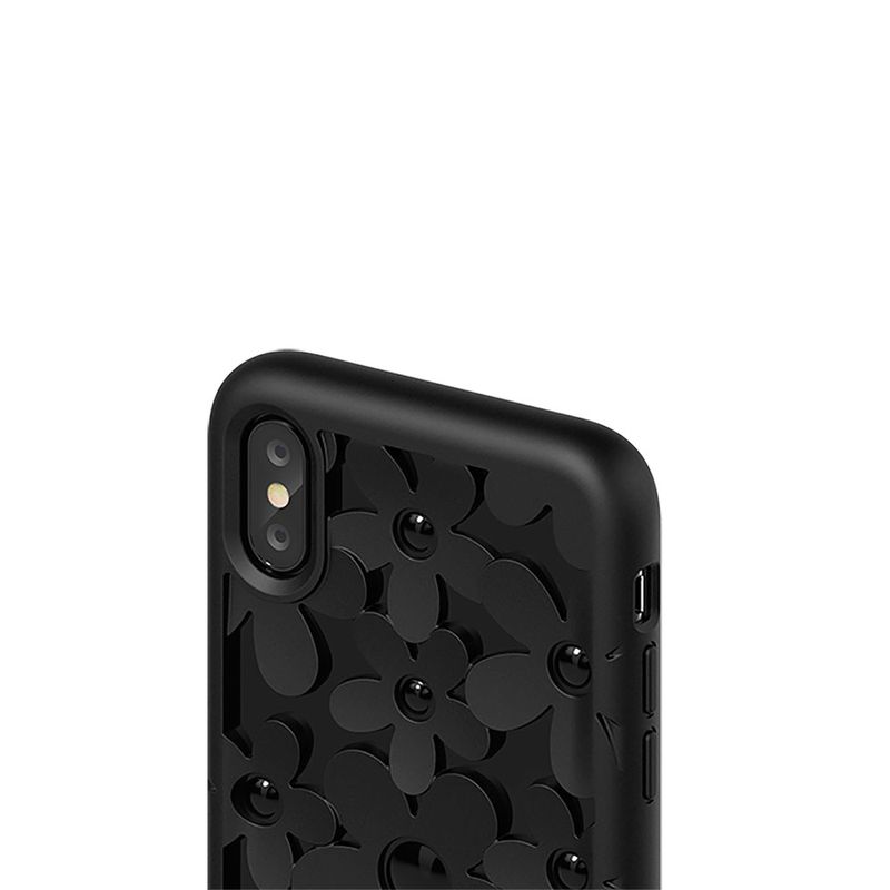 Купити 3D чохол SwitchEasy Fleur Black для iPhone X | XS за найкращою ціною в Україні 🔔, наш інтернет - магазин гарантує якість і швидку доставку вашого замовлення 🚀
