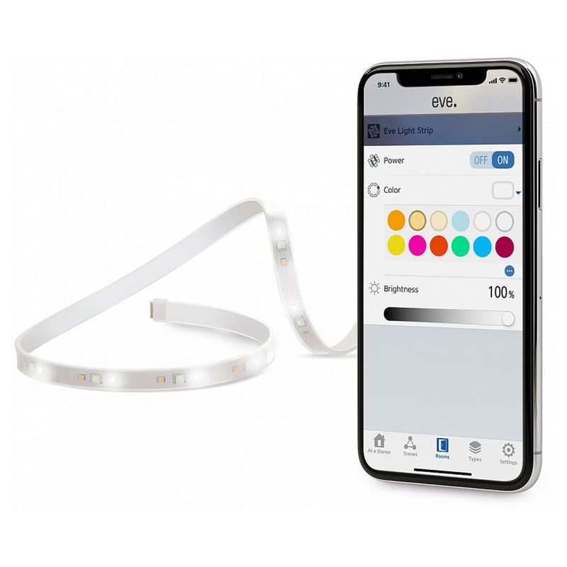Купить Умная светодиодная лента Elgato Eve Light Strip 2m Apple HomeKit по лучшей цене в Украине 🔔 ,  наш интернет - магазин гарантирует качество и быструю доставку вашего заказа 🚀
