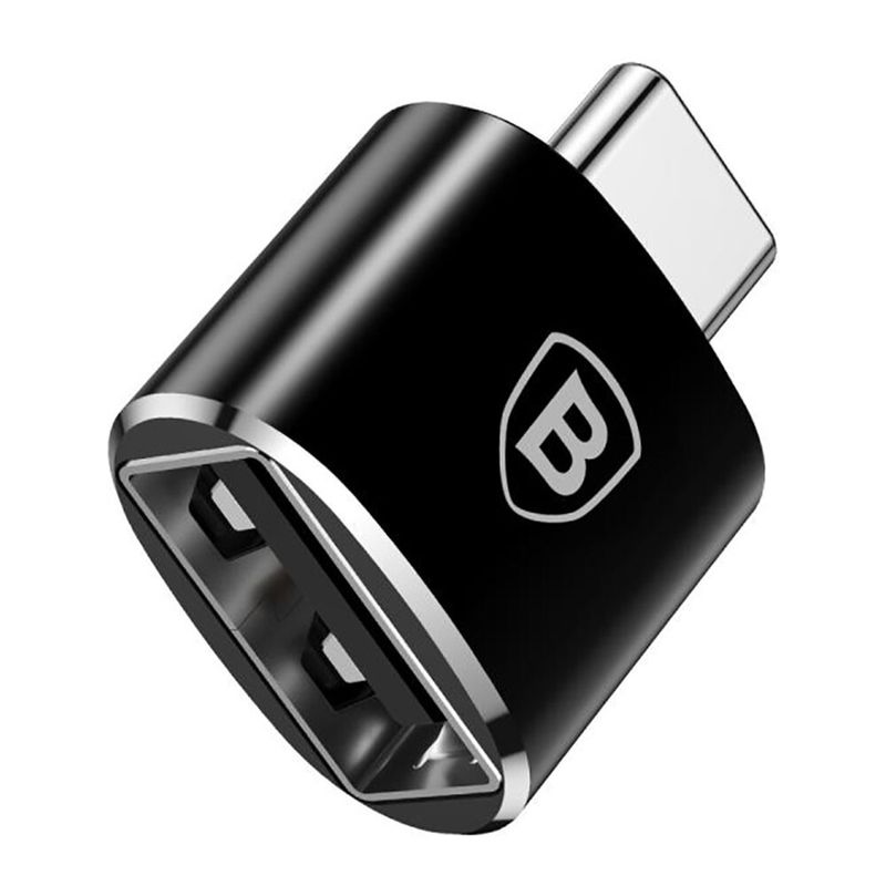 Купити Перехідник Baseus USB Type-C to USB Black за найкращою ціною в Україні 🔔, наш інтернет - магазин гарантує якість і швидку доставку вашого замовлення 🚀