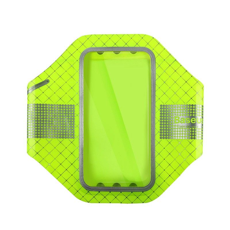 Купить Тонкий чехол на руку Baseus Sports Armband Green для iPhone 7 | 8 | SE 2020 | 6s | 6 по лучшей цене в Украине 🔔 ,  наш интернет - магазин гарантирует качество и быструю доставку вашего заказа 🚀