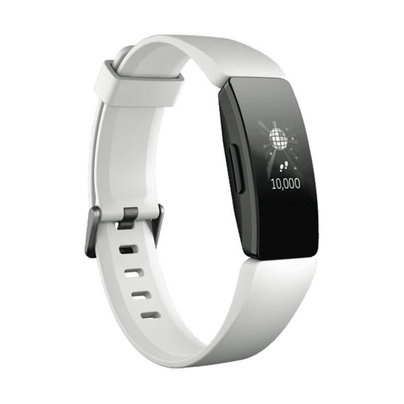 Купить Фитнес-браслет Fitbit Inspire HR White | Black (Витринный образец) по лучшей цене в Украине 🔔 ,  наш интернет - магазин гарантирует качество и быструю доставку вашего заказа 🚀
