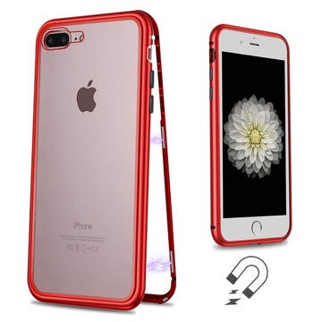 Купити Скляний чохол WK Design Magnets червоний для iPhone 7 Plus/8 Plus за найкращою ціною в Україні 🔔, наш інтернет - магазин гарантує якість і швидку доставку вашого замовлення 🚀