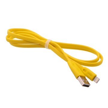 Купити Кабель Remax Full Speed RC-001i USB - Lightning 2 м Yellow за найкращою ціною в Україні 🔔, наш інтернет - магазин гарантує якість і швидку доставку вашого замовлення 🚀