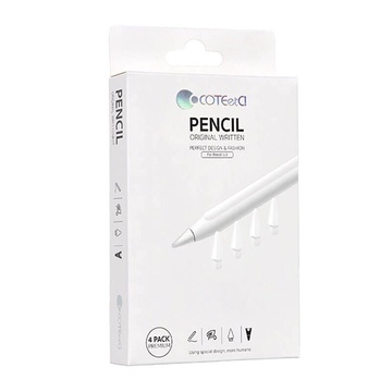 Купити Змінні наконечники COTEetCI Pencil Tips для стілуса Apple Pencil 1 | 2 (4 шт.) за найкращою ціною в Україні 🔔, наш інтернет - магазин гарантує якість і швидку доставку вашого замовлення 🚀