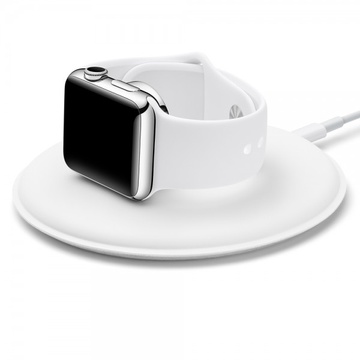 Купить Док-станция Apple Magnetic Charging Dock White (MLDW2 | MU9F2) для Apple Watch по лучшей цене в Украине 🔔 ,  наш интернет - магазин гарантирует качество и быструю доставку вашего заказа 🚀