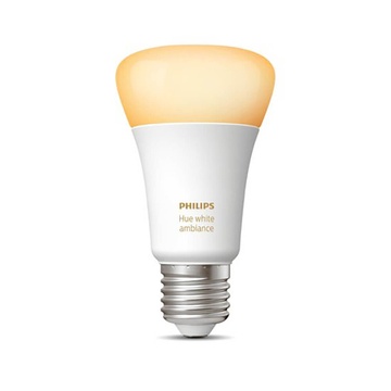 Купить Умная светодиодная лампочка Philips Hue White Ambiance E27 Apple HomeKit (1 шт.) по лучшей цене в Украине 🔔 ,  наш интернет - магазин гарантирует качество и быструю доставку вашего заказа 🚀