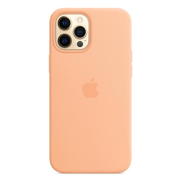 Купить Силиконовый чехол Apple Silicone Case MagSafe Cantaloupe (MK073) для iPhone 12 Pro Max по лучшей цене в Украине 🔔 ,  наш интернет - магазин гарантирует качество и быструю доставку вашего заказа 🚀