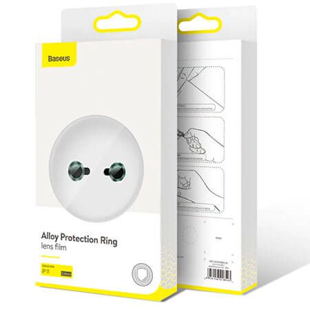 Купить Защитное стекло для камеры iPhone 11 Pro | Pro Max Baseus Alloy Protection Ring Lens Film Grey по лучшей цене в Украине 🔔 ,  наш интернет - магазин гарантирует качество и быструю доставку вашего заказа 🚀