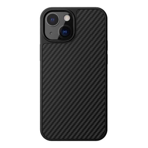 Чорний карбоновий чохол Nillkin Synthetic Fiber Series для iPhone 13