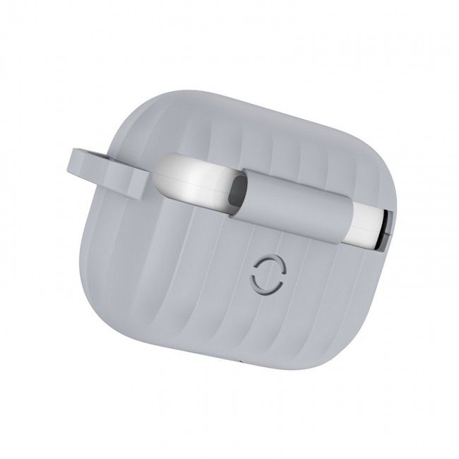 Купити Комплект для Apple Airpods Pro (чохол, карабін, шнур) Hoco WB20 Fenix protective cover Gray за найкращою ціною в Україні 🔔, наш інтернет - магазин гарантує якість і швидку доставку вашого замовлення 🚀