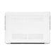 Мармуровий чохол oneLounge Marble White | Gray для MacBook Pro 15" Retina