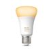 Розумна світлодіодна лампочка Philips Hue White Ambiance E27 Apple HomeKit (1 шт.)