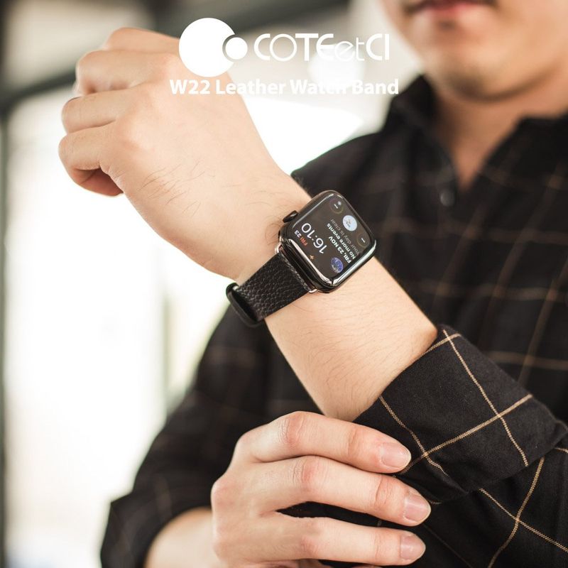 Купити Ремінець COTEetCI W22 Premier чорний для Apple Watch 38/40mm за найкращою ціною в Україні 🔔, наш інтернет - магазин гарантує якість і швидку доставку вашого замовлення 🚀