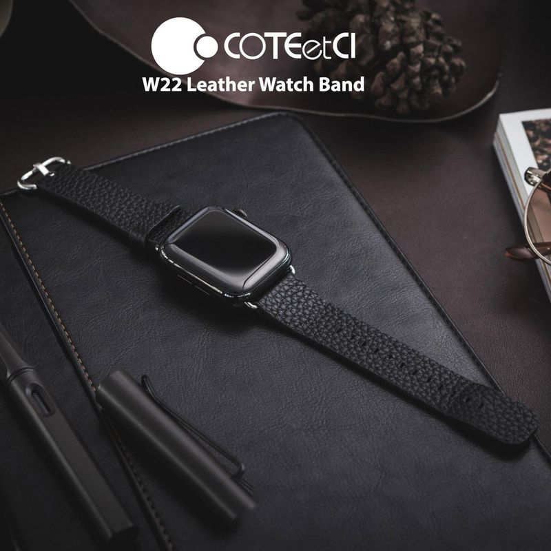 Купить Ремешок COTEetCI W22 Premier черный для Apple Watch 38/40mm по лучшей цене в Украине 🔔 ,  наш интернет - магазин гарантирует качество и быструю доставку вашего заказа 🚀
