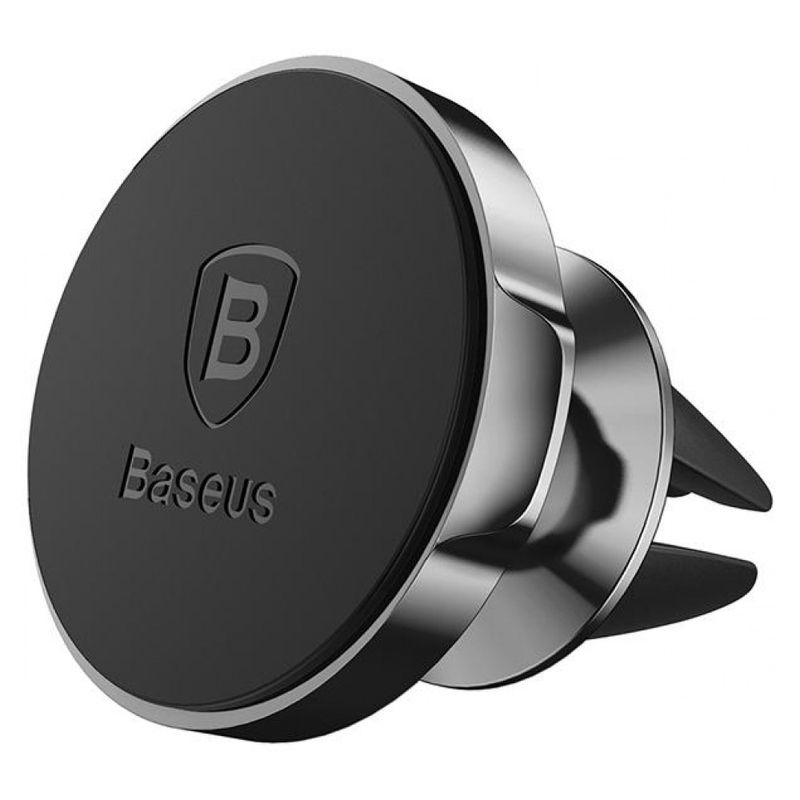 Купить Автодержатель Baseus Small ears series Magnetic suction bracket (Air outlet type) Black по лучшей цене в Украине 🔔 ,  наш интернет - магазин гарантирует качество и быструю доставку вашего заказа 🚀