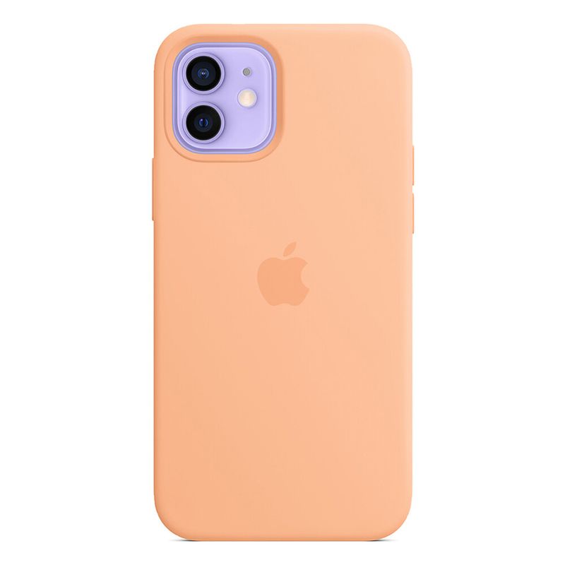 Купити Силіконовий чохол Apple Silicone Case MagSafe Cantaloupe (MK073) для iPhone 12 Pro Max за найкращою ціною в Україні 🔔, наш інтернет - магазин гарантує якість і швидку доставку вашого замовлення 🚀