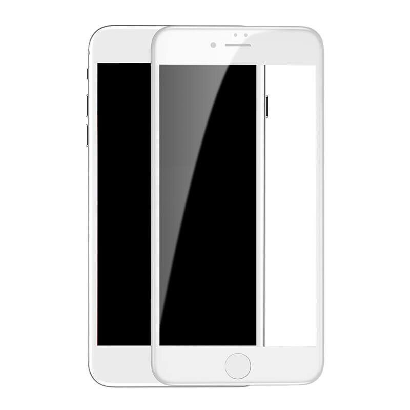 Купити Захисне 3D скло із сіткою на динамік oneLounge SilicolEdge White для iPhone 7 Plus | 8 Plus за найкращою ціною в Україні 🔔, наш інтернет - магазин гарантує якість і швидку доставку вашого замовлення 🚀