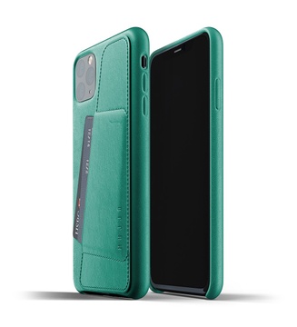 Купити Шкіряний чохол MUJJO Full Leather Wallet Case Alpine Green для iPhone 11 Pro Max за найкращою ціною в Україні 🔔, наш інтернет - магазин гарантує якість і швидку доставку вашого замовлення 🚀