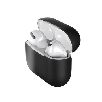 Купити Силиконовый чехол для Apple AirPods Pro Baseus Super Thin Silica Gel Black за найкращою ціною в Україні 🔔, наш інтернет - магазин гарантує якість і швидку доставку вашого замовлення 🚀