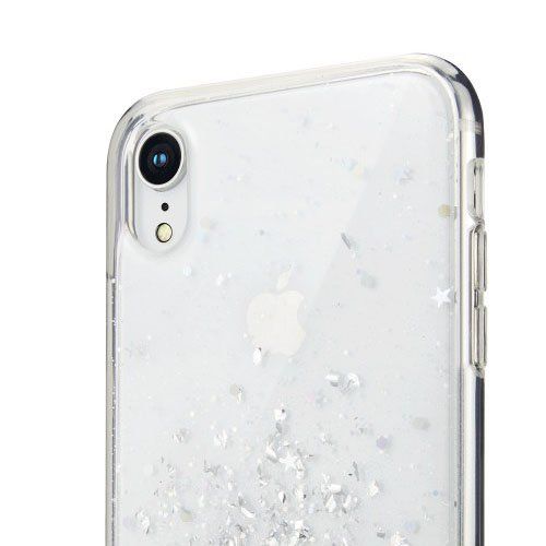 Купить Блестящий чехол Switcheasy Starfield прозрачный для iPhone XR по лучшей цене в Украине 🔔 ,  наш интернет - магазин гарантирует качество и быструю доставку вашего заказа 🚀
