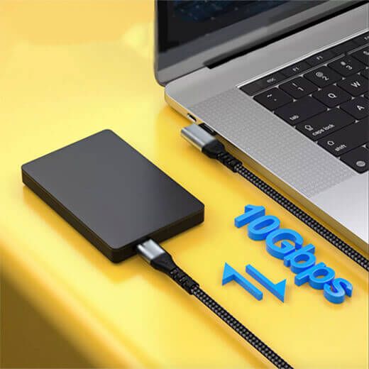 Купити Кутовий подовжувач iLoungeMax USB Type-C USB-C 3.1 10Gbp / s 90 ° 1.5м для MacBook | iPad за найкращою ціною в Україні 🔔, наш інтернет - магазин гарантує якість і швидку доставку вашого замовлення 🚀
