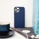 Чохол з підтримкою MagSafe Switcheasy MagSkin синій для iPhone Pro 12/12