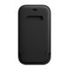Шкіряний чохол-гаманець iLoungeMax Leather Sleeve with MagSafe Black для iPhone 12 | 12 Pro OEM