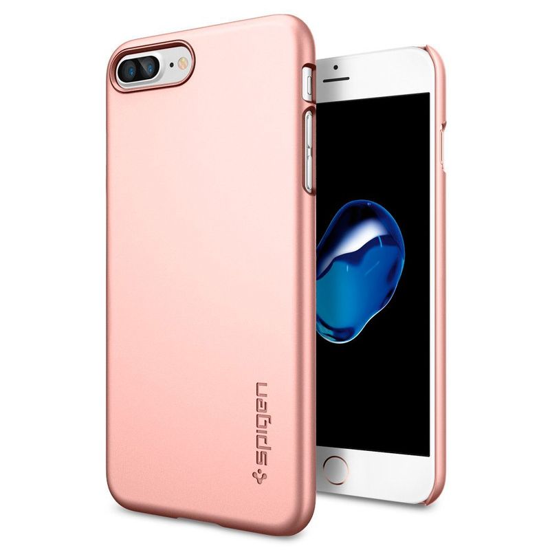 Купить Чехол Spigen Thin Fit Rose Gold для iPhone 7 Plus | 8 Plus по лучшей цене в Украине 🔔 ,  наш интернет - магазин гарантирует качество и быструю доставку вашего заказа 🚀