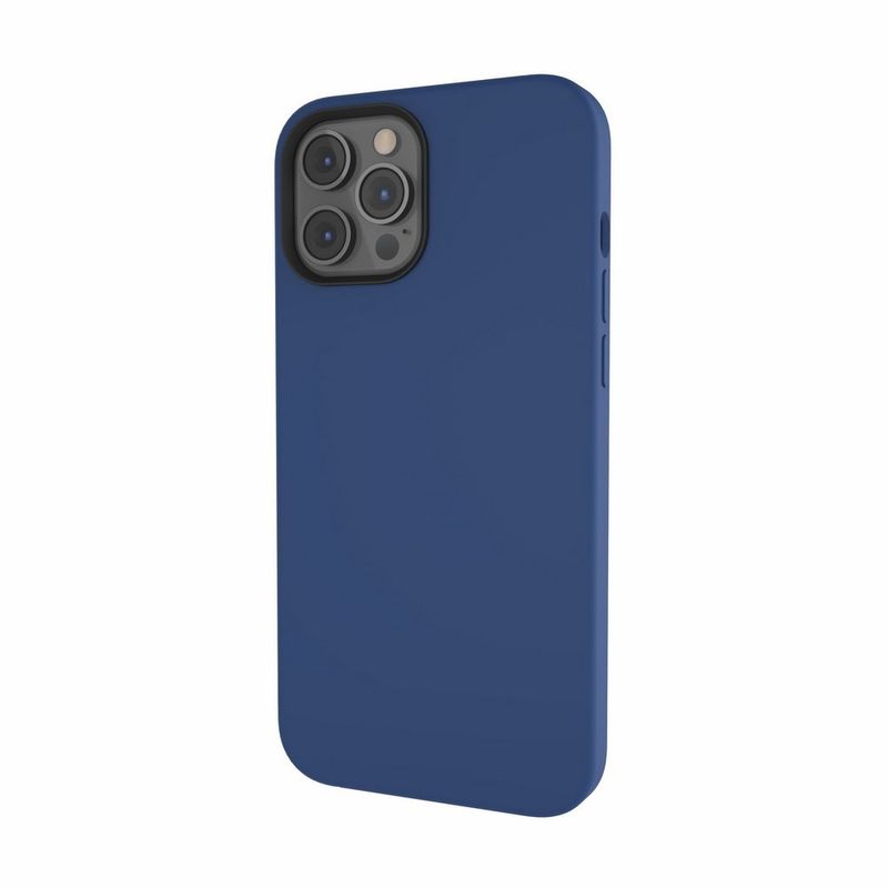 Купить Чехол с поддержкой MagSafe Switcheasy MagSkin синий для iPhone 12/12 Pro по лучшей цене в Украине 🔔 ,  наш интернет - магазин гарантирует качество и быструю доставку вашего заказа 🚀