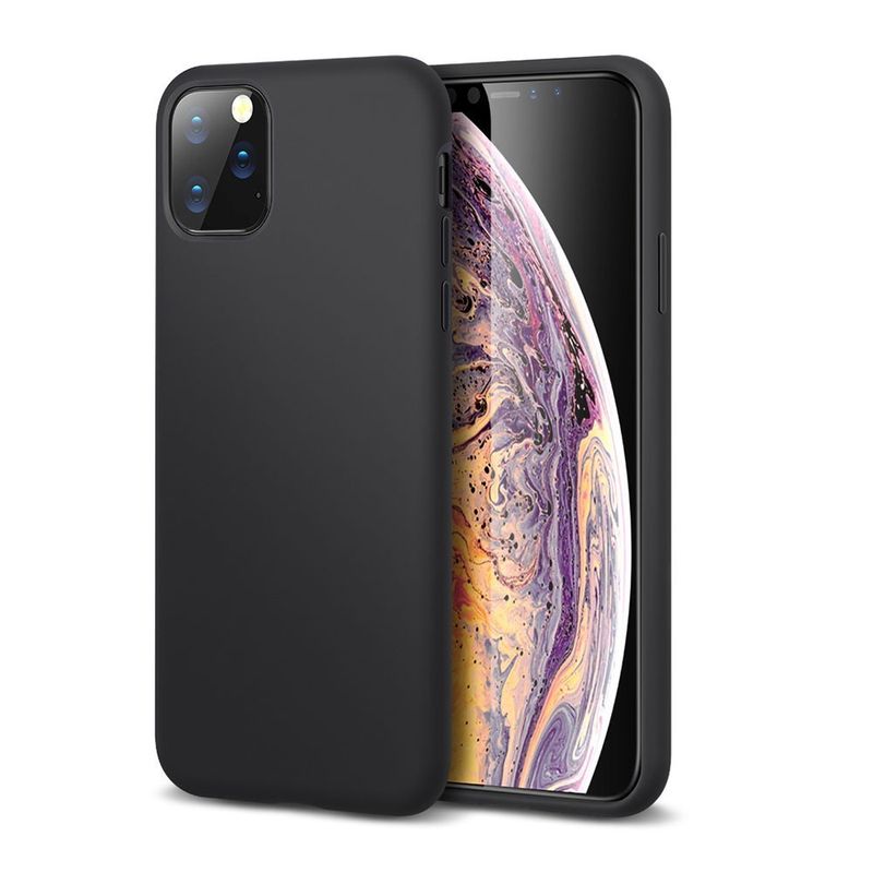 Купить Черный силиконовый чехол ESR Yippee Color Black для iPhone 11 Pro по лучшей цене в Украине 🔔 ,  наш интернет - магазин гарантирует качество и быструю доставку вашего заказа 🚀