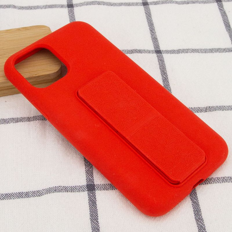 Купити Чохол Silicone Case Hand Holder Apple iPhone 11 Pro Max (6.5") за найкращою ціною в Україні 🔔, наш інтернет - магазин гарантує якість і швидку доставку вашого замовлення 🚀