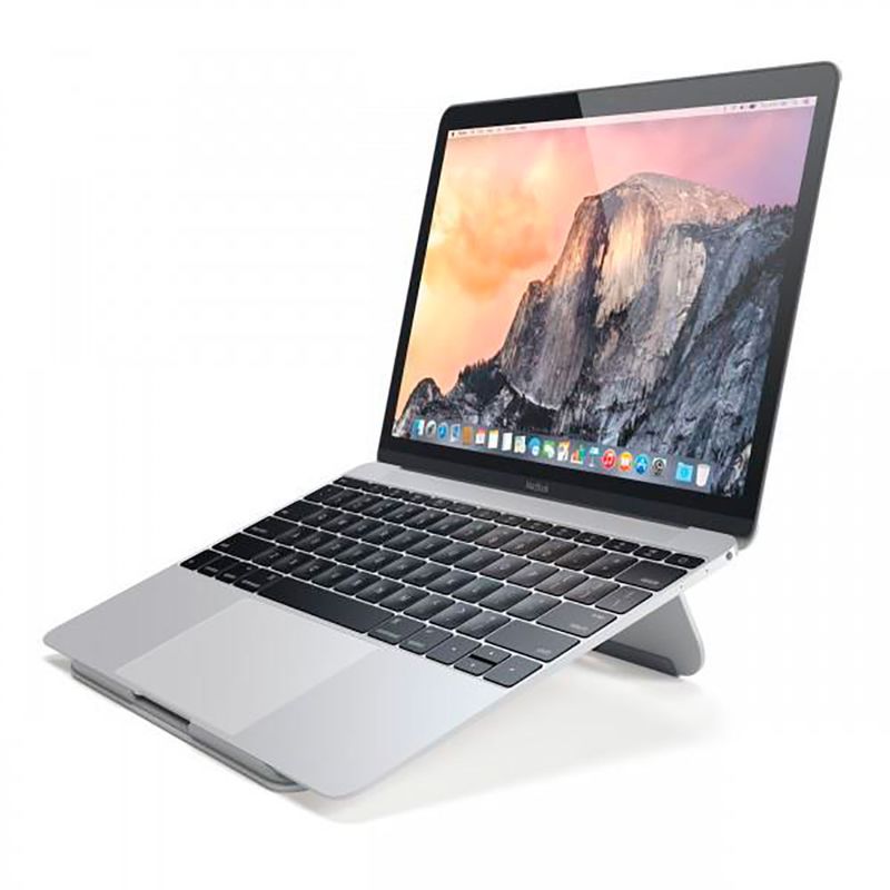Купить Алюминиевая подставка Satechi Aluminum Laptop Stand Silver для MacBook по лучшей цене в Украине 🔔 ,  наш интернет - магазин гарантирует качество и быструю доставку вашего заказа 🚀