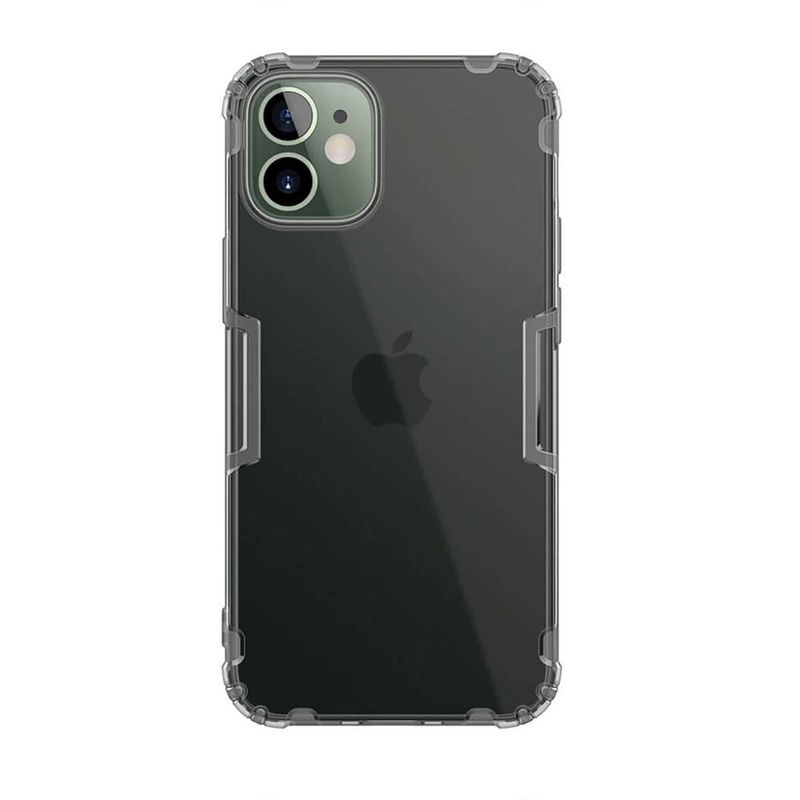 Купити Прозорий силіконовий чохол Nillkin Nature TPU Case Gray для iPhone 12 mini за найкращою ціною в Україні 🔔, наш інтернет - магазин гарантує якість і швидку доставку вашого замовлення 🚀