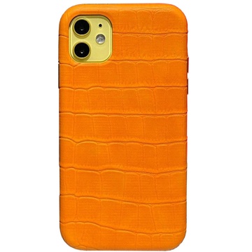 Купити Шкіряний чохол Croco Leather для Apple iPhone 11 (6.1") за найкращою ціною в Україні 🔔, наш інтернет - магазин гарантує якість і швидку доставку вашого замовлення 🚀
