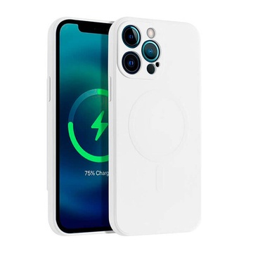 Силиконовый чехол iLoungeMax Silicone Case MagSafe White для iPhone 13 Pro Max ОЕМ