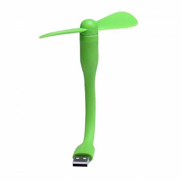 Купить Портативный гибкий USB вентилятор UTM Зеленый по лучшей цене в Украине 🔔 ,  наш интернет - магазин гарантирует качество и быструю доставку вашего заказа 🚀