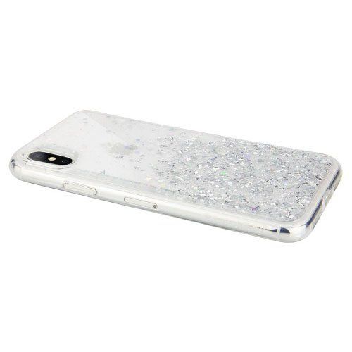 Купить Блестящий чехол Switcheasy Starfield прозрачный для iPhone XS Max по лучшей цене в Украине 🔔 ,  наш интернет - магазин гарантирует качество и быструю доставку вашего заказа 🚀