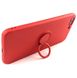 Силиконовый чехол с кольцом iLoungeMax With Ring Red для iPhone 8 Plus | 7 Plus