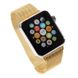 Ремешок для Apple Watch 38мм - Coteetci W6 золотистый