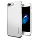 Чохол Spigen Thin Fit Silver Satin для iPhone 7 Plus | 8 Plus