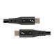 Черный кабель для зарядки iLoungeMax Metal Braided Mesh Real Type-C to Type-C Thunderbolt 3 100W 1m