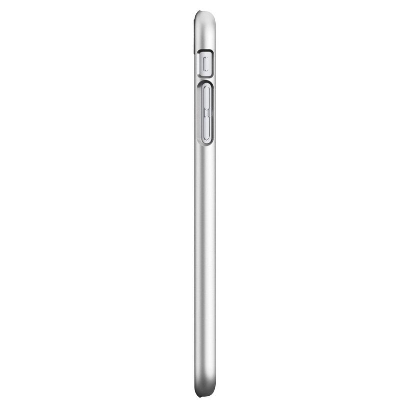 Купить Чехол Spigen Thin Fit Satin Silver для iPhone 7 Plus | 8 Plus по лучшей цене в Украине 🔔 ,  наш интернет - магазин гарантирует качество и быструю доставку вашего заказа 🚀