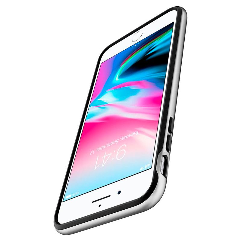Купити Чохол Spigen Neo Hybrid 2 Silver Satin для iPhone 8 Plus | 7 Plus за найкращою ціною в Україні 🔔, наш інтернет - магазин гарантує якість і швидку доставку вашого замовлення 🚀