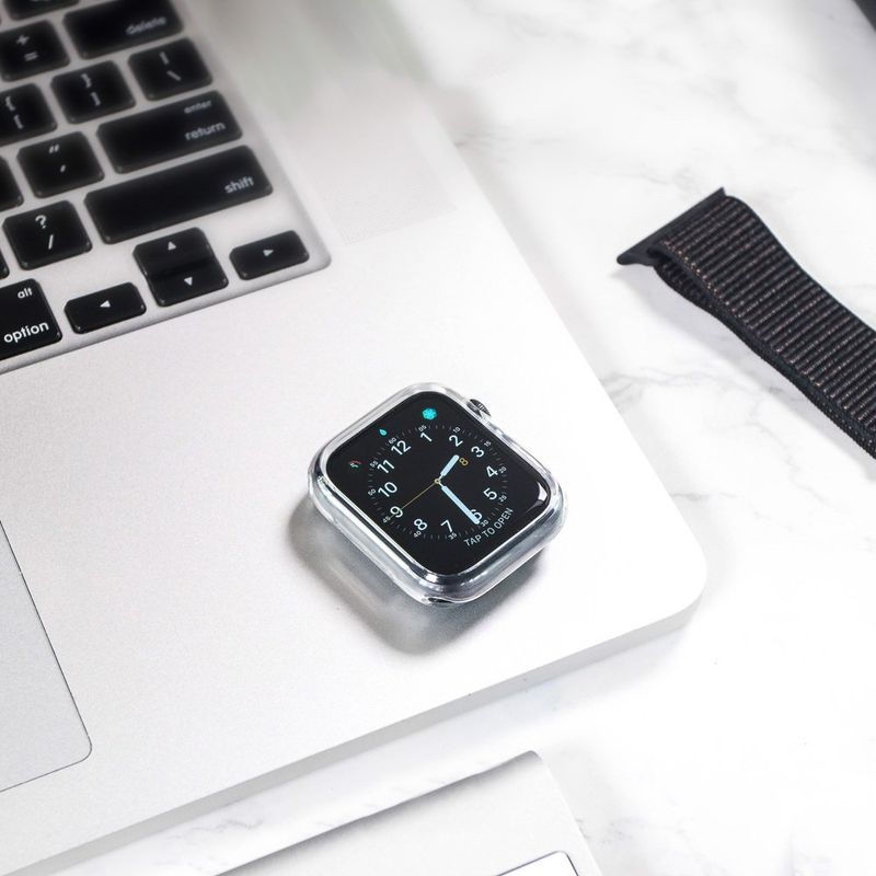 Купити Силіконовий чохол Coteetci TPU Case прозорий для Apple Watch 4/5 40mm за найкращою ціною в Україні 🔔, наш інтернет - магазин гарантує якість і швидку доставку вашого замовлення 🚀