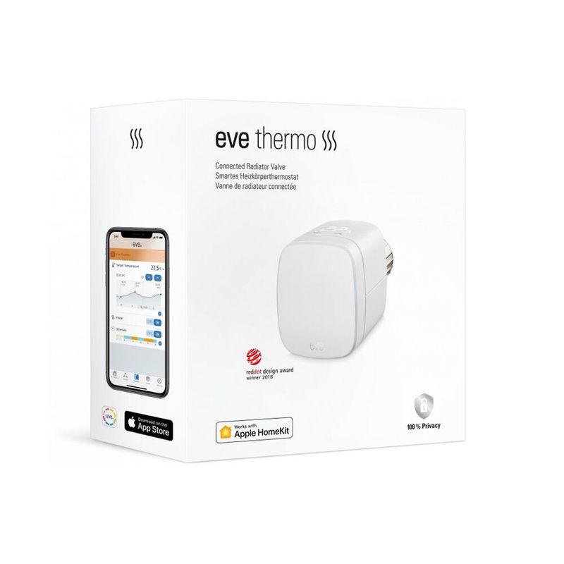 Купити Розумний терморегулятор для радіатора Elgato Eve Thermo 2019 Apple HomeKit за найкращою ціною в Україні 🔔, наш інтернет - магазин гарантує якість і швидку доставку вашого замовлення 🚀