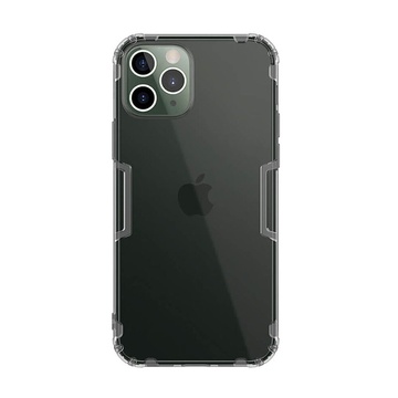 Купить Прозрачный силиконовый чехол Nillkin Nature TPU Case Gray для iPhone 12 | 12 Pro по лучшей цене в Украине 🔔 ,  наш интернет - магазин гарантирует качество и быструю доставку вашего заказа 🚀